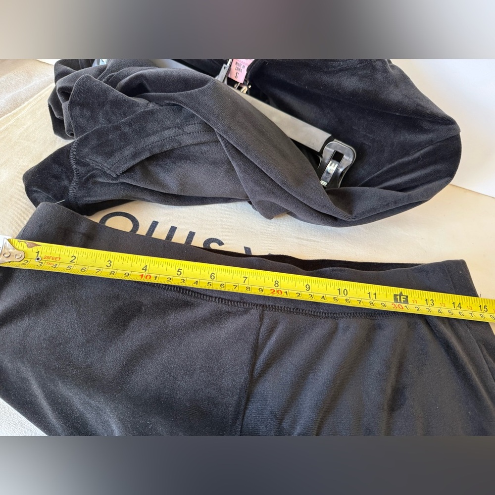 New Juicy Couture OG Bling Black Tracksuit Set - Picture 14 of 14